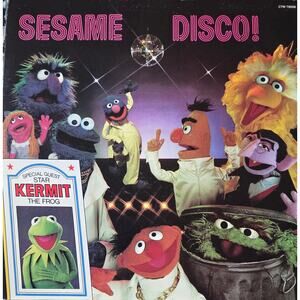 Sesame Disco! Vinyl LP (1979) Sesame Street Records